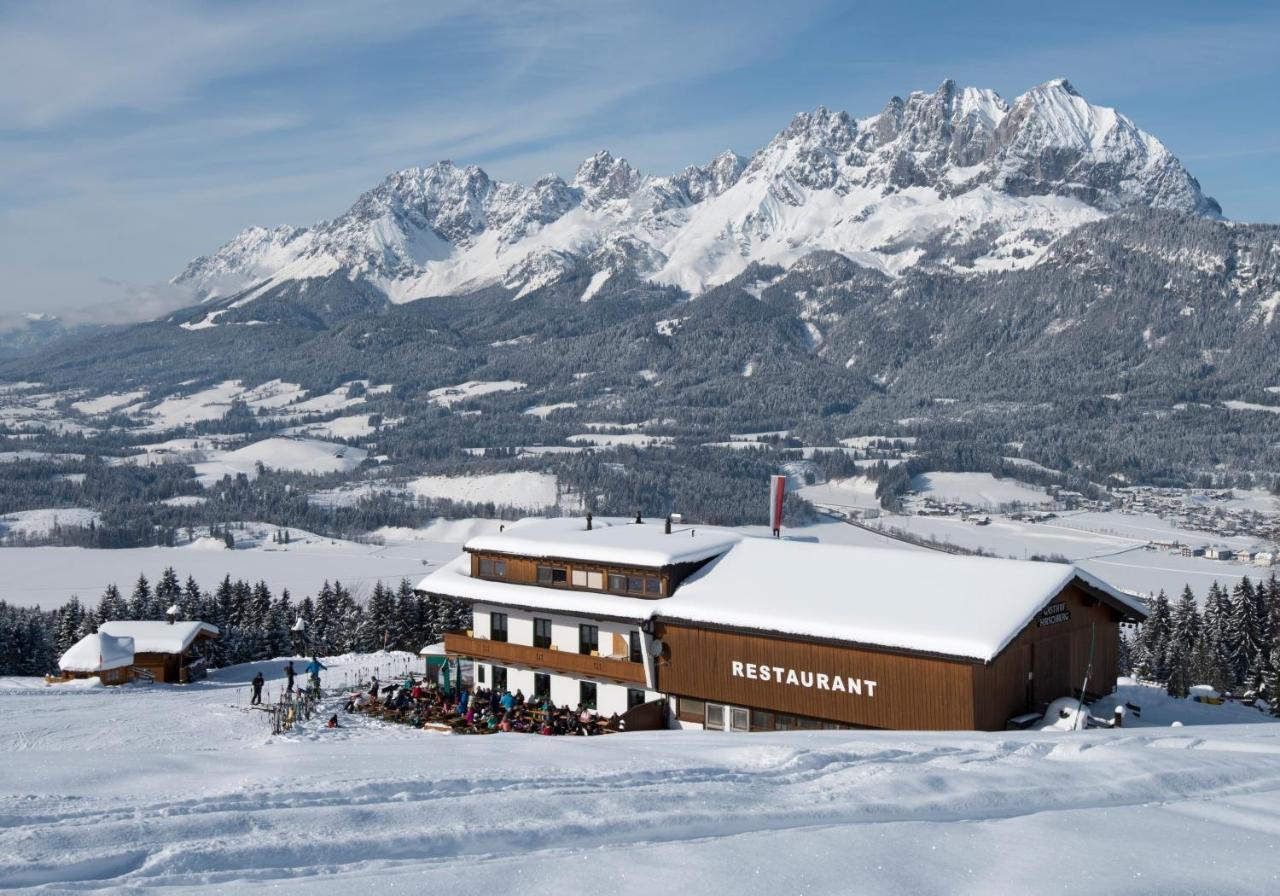 Отель Alpengasthof Hirschberg Санкт-Йоганн Экстерьер фото