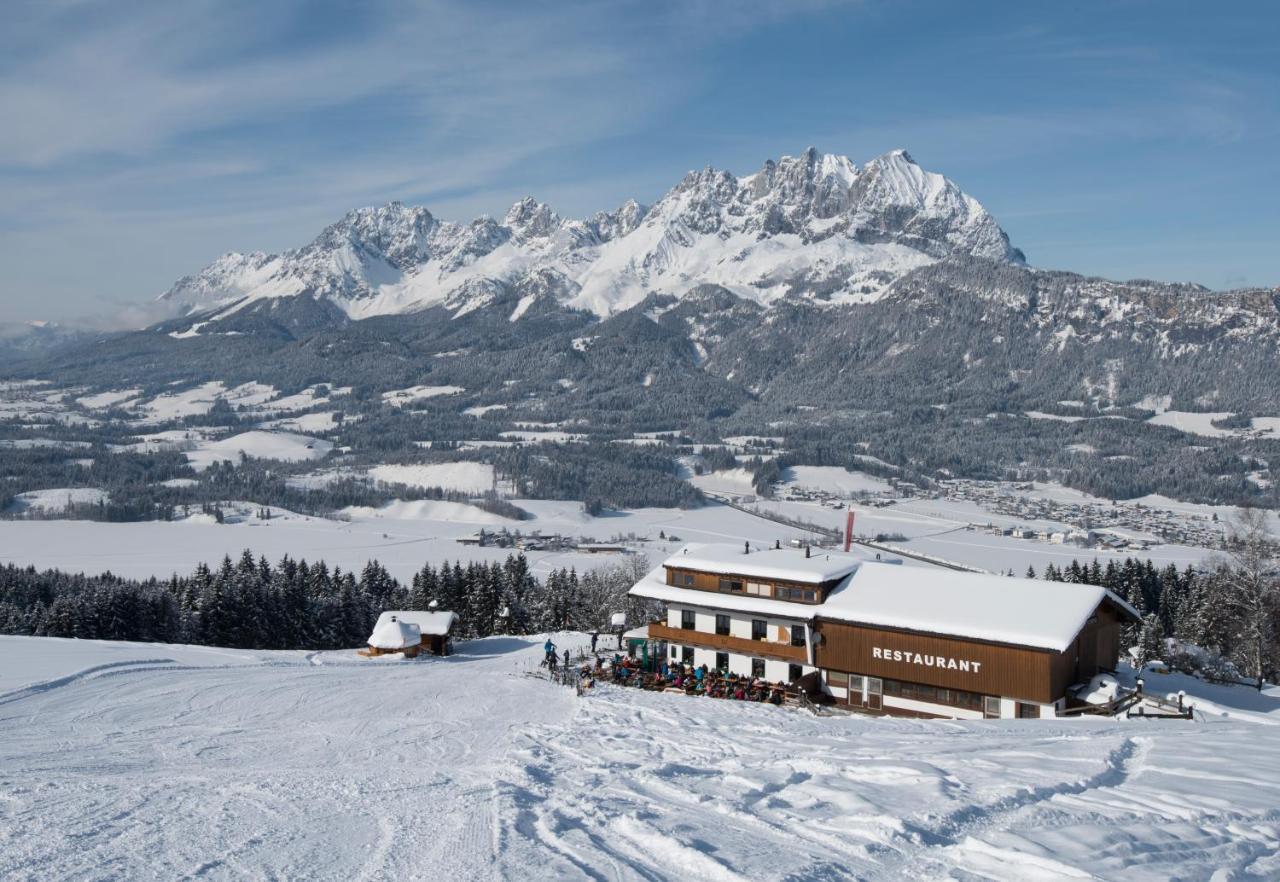 Отель Alpengasthof Hirschberg Санкт-Йоганн Экстерьер фото